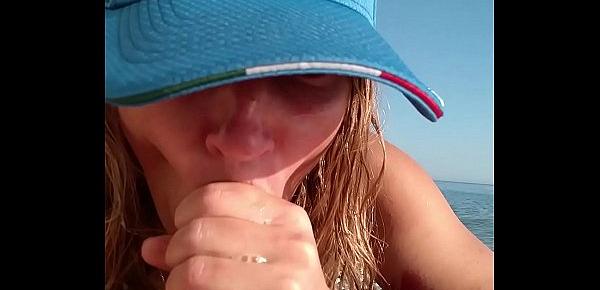  Kinky Selfie - Real amateur kinky nudist couple on the beach. Pissing. Facesitting. Squirt. Blowjob